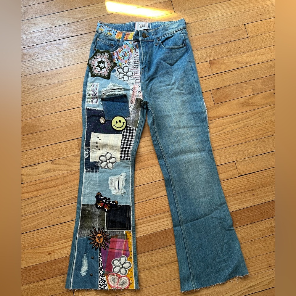 Urban Outfitters Patchwork jeans